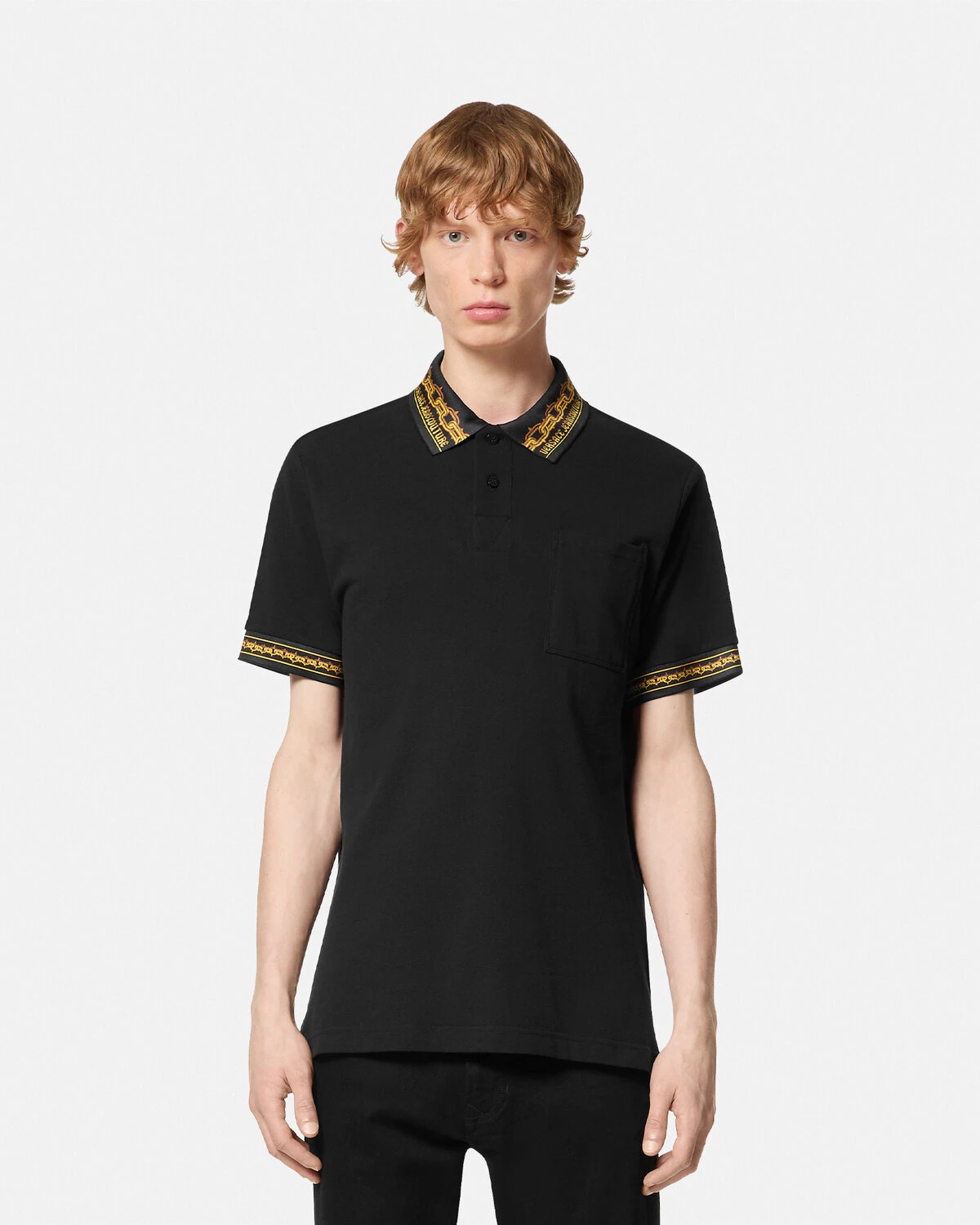 Chain Couture Regular-Fit Polo Shirt - 4