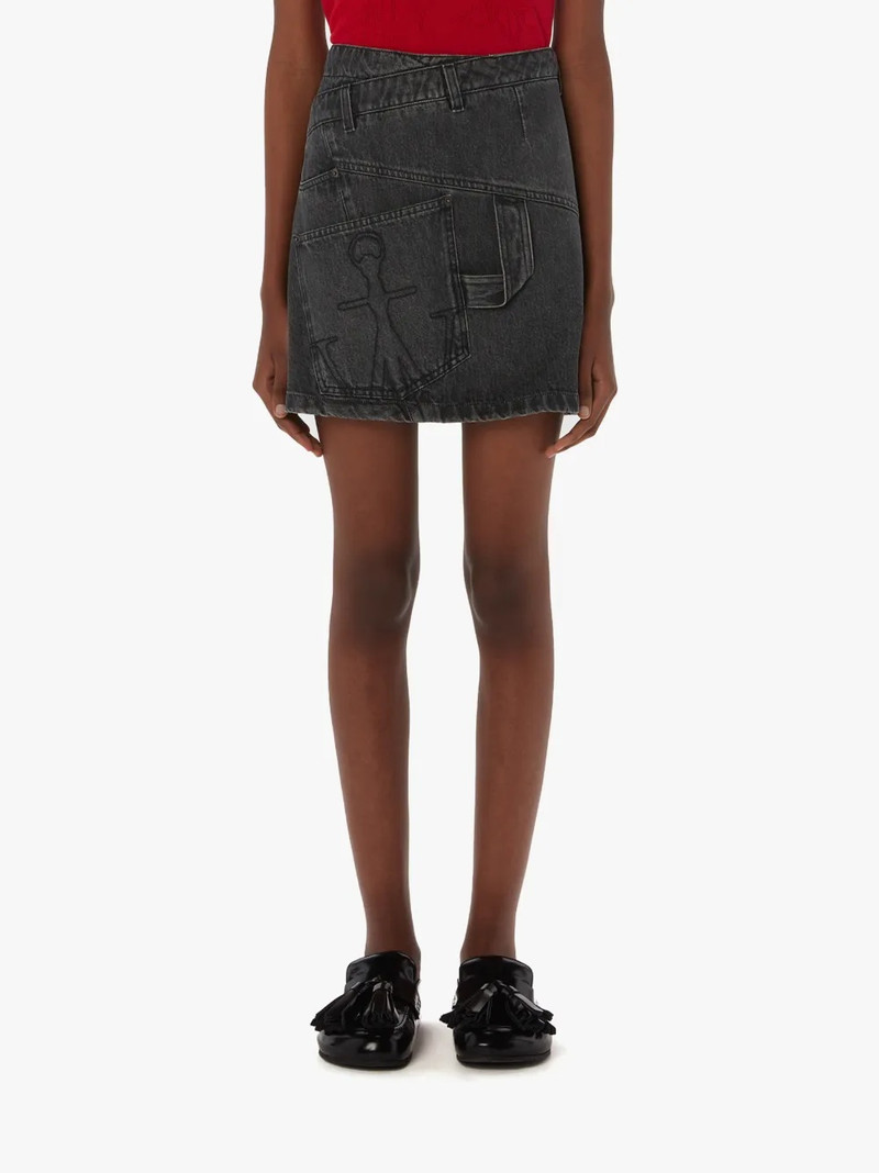 JW Anderson DENIM MINI SKIRT outlook