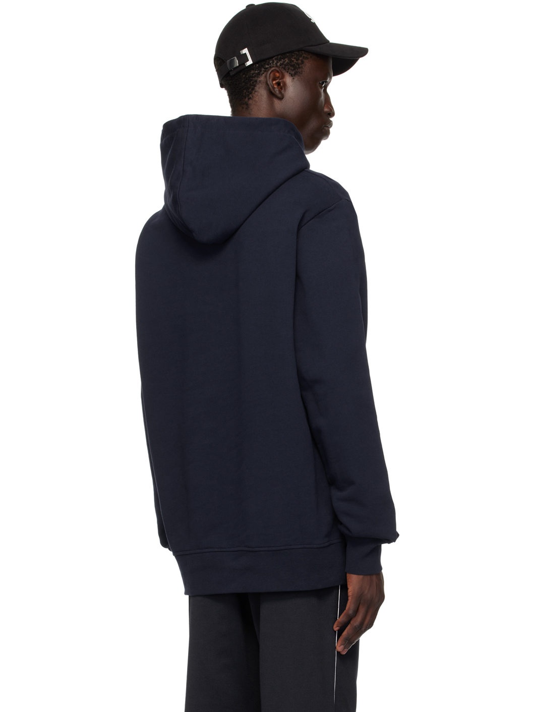 Navy 'Pierre Balmain' Hoodie - 3