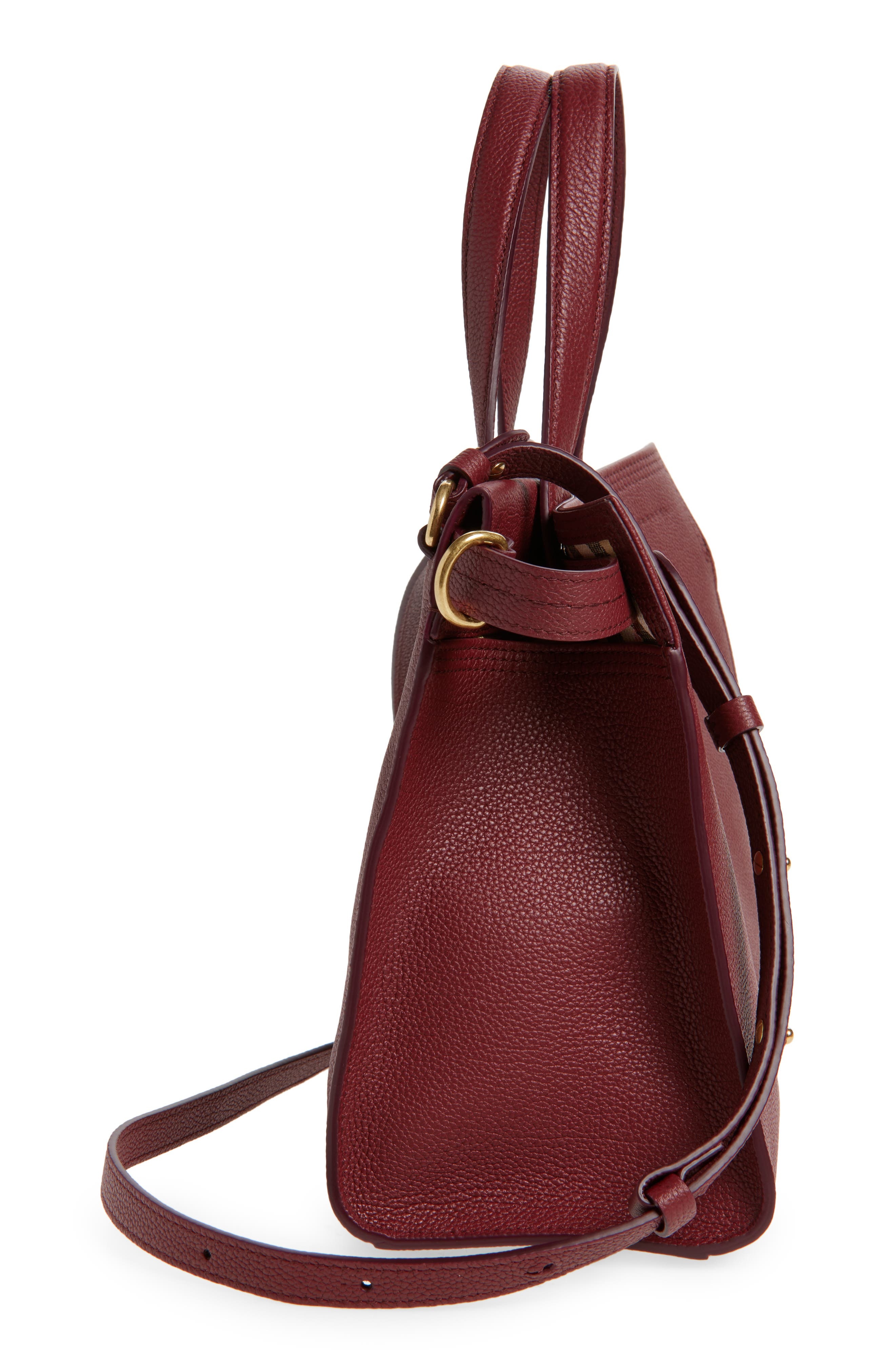 burberry Small Cotswolds Leather Tote in Punnet at Nordstrom - 6