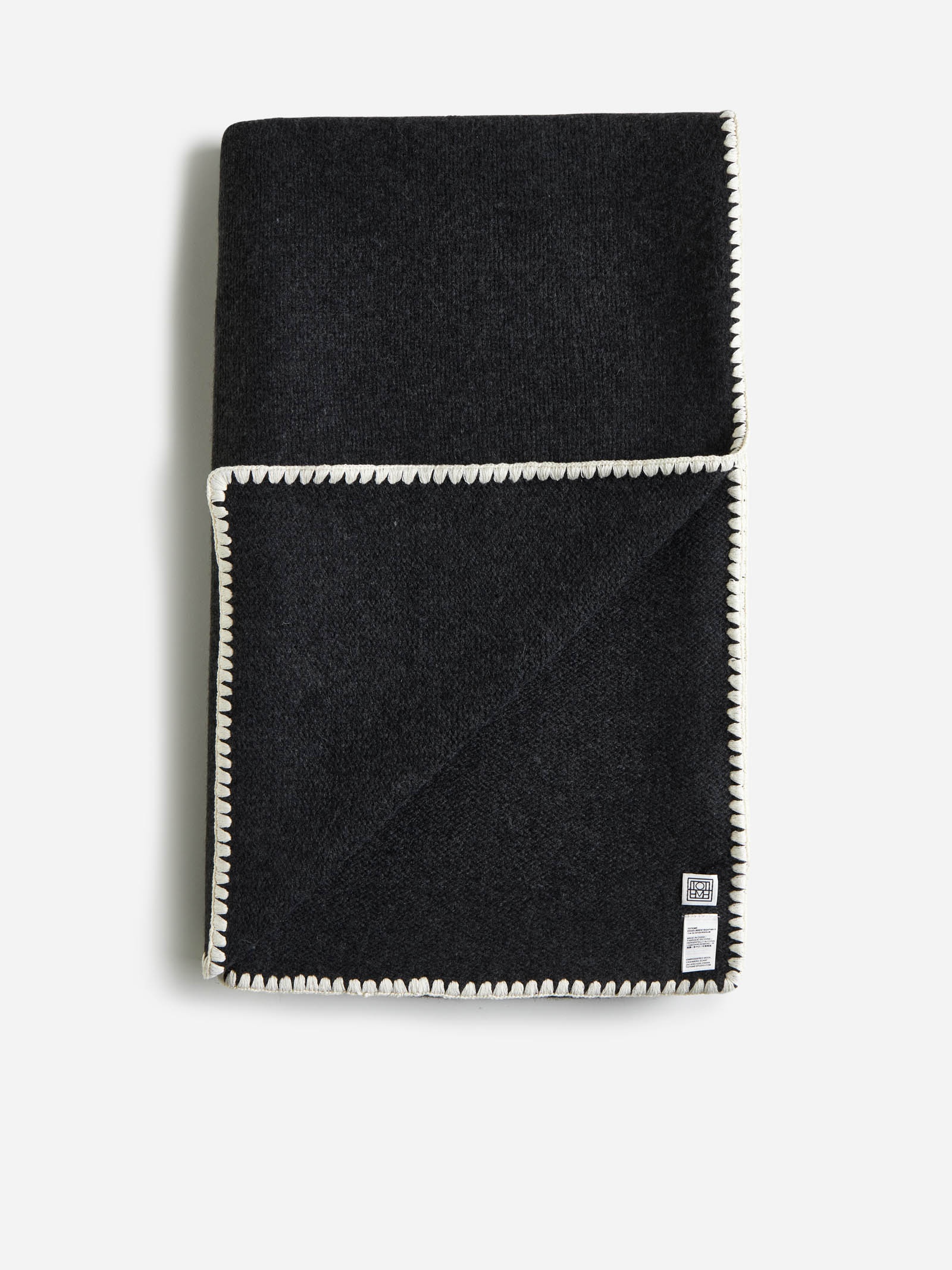 Wool and cashmere scarf - 2