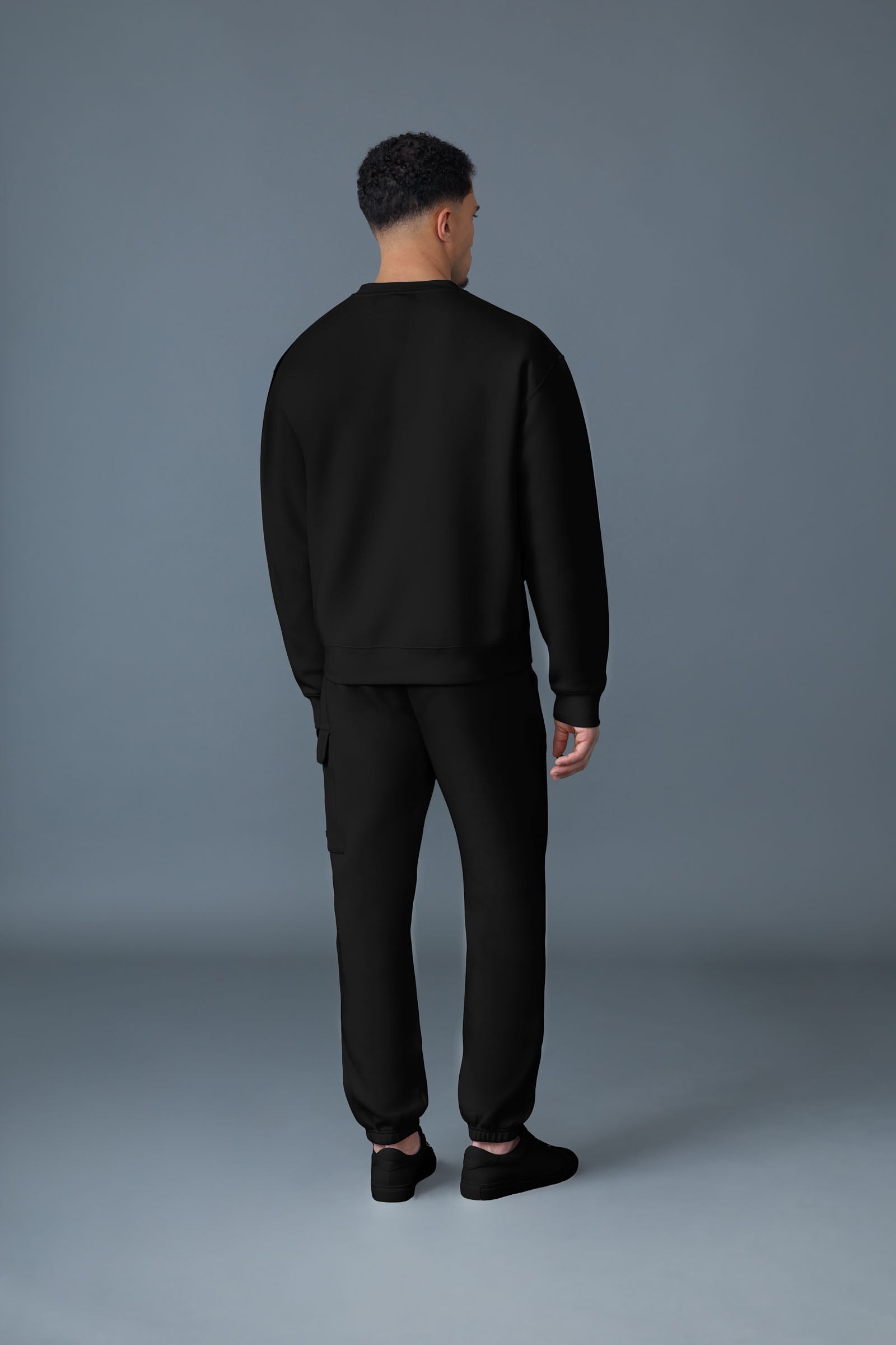 JULIUS Double-Face Jersey Logo Sweatshirt - 4