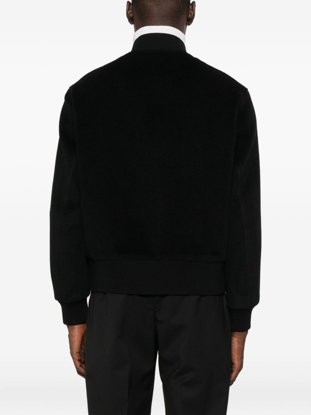 zip-front bomber jacket - 4