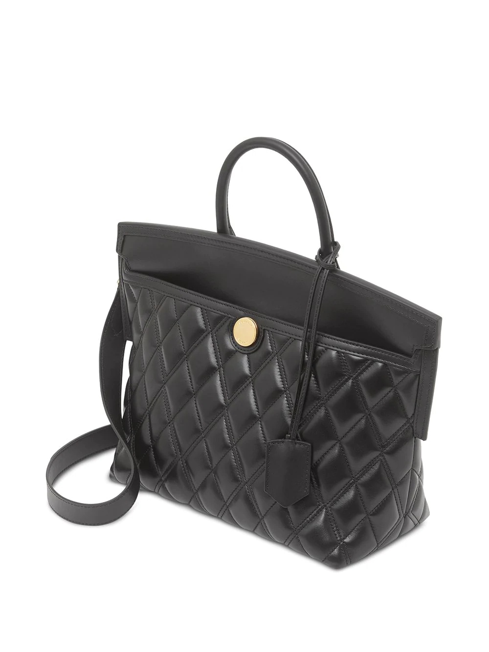 small quilted Society tote - 5