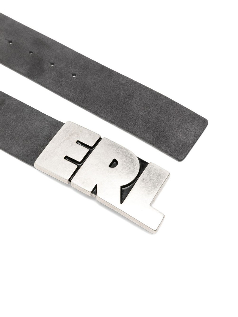 ERL logo-plaque belt outlook