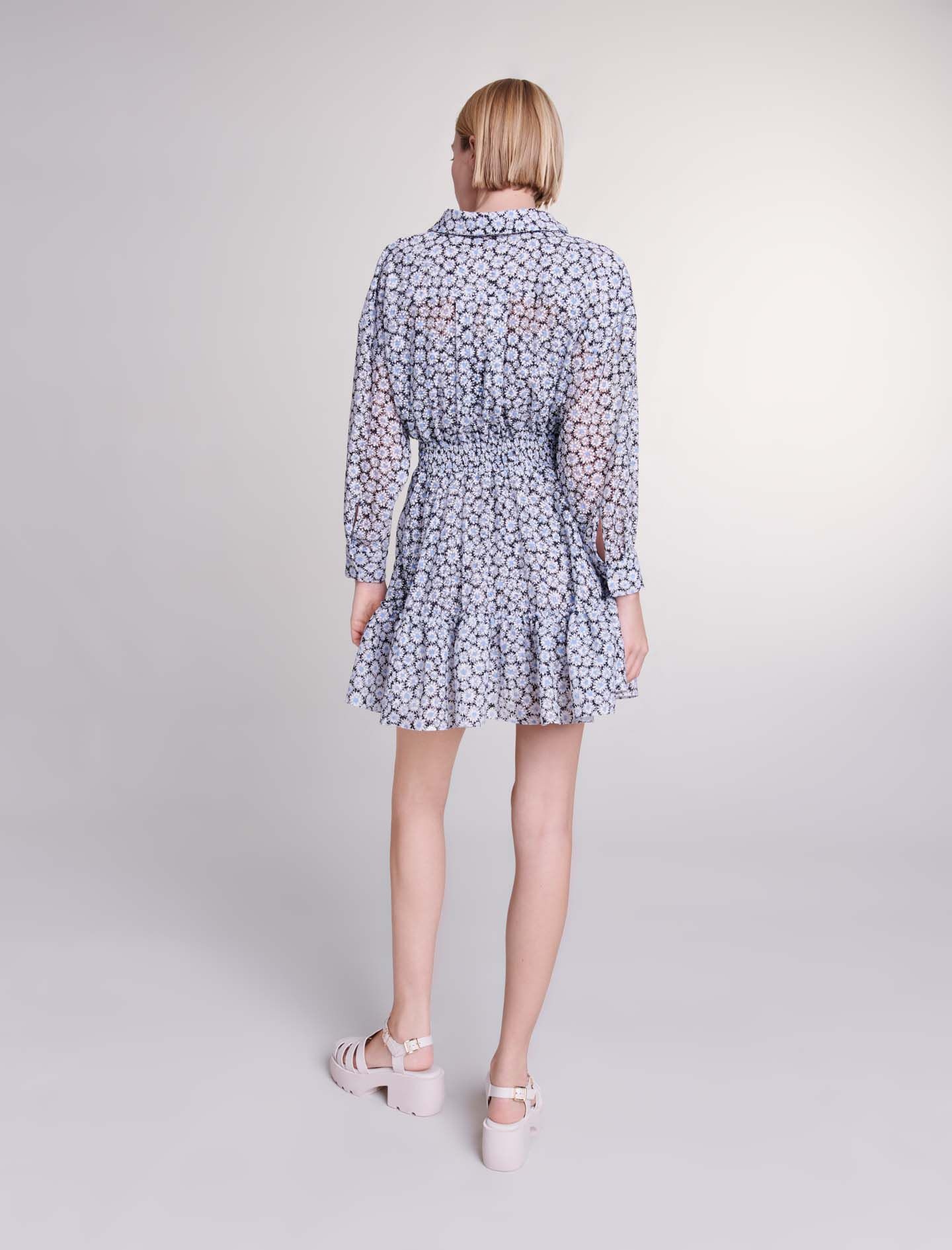 Short floral dress - 5