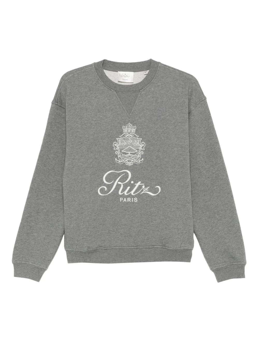 graphic print sweater - 1