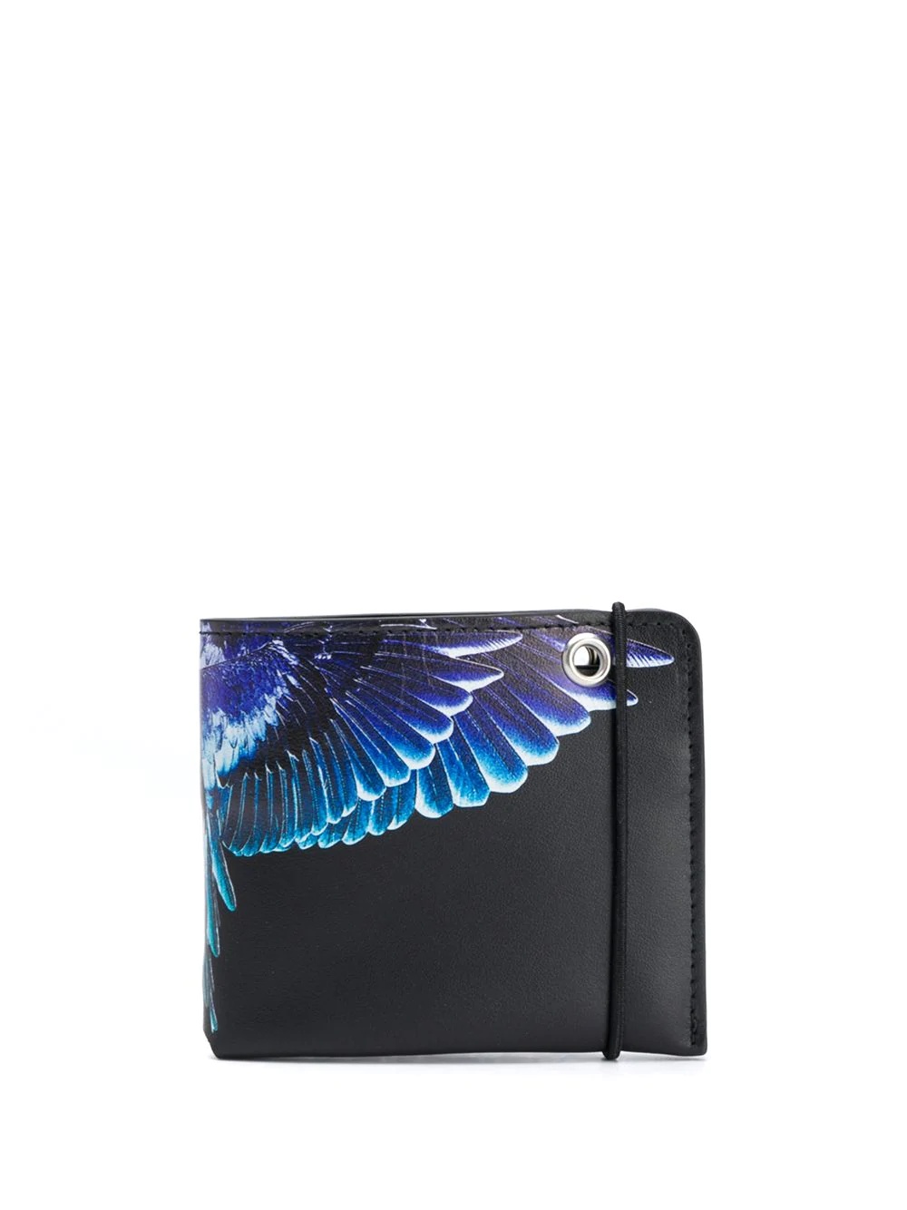 Wings-print chain wallet - 2