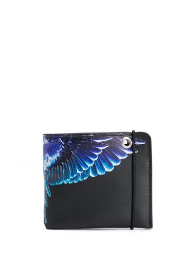 Marcelo Burlon County Of Milan Wings-print chain wallet outlook