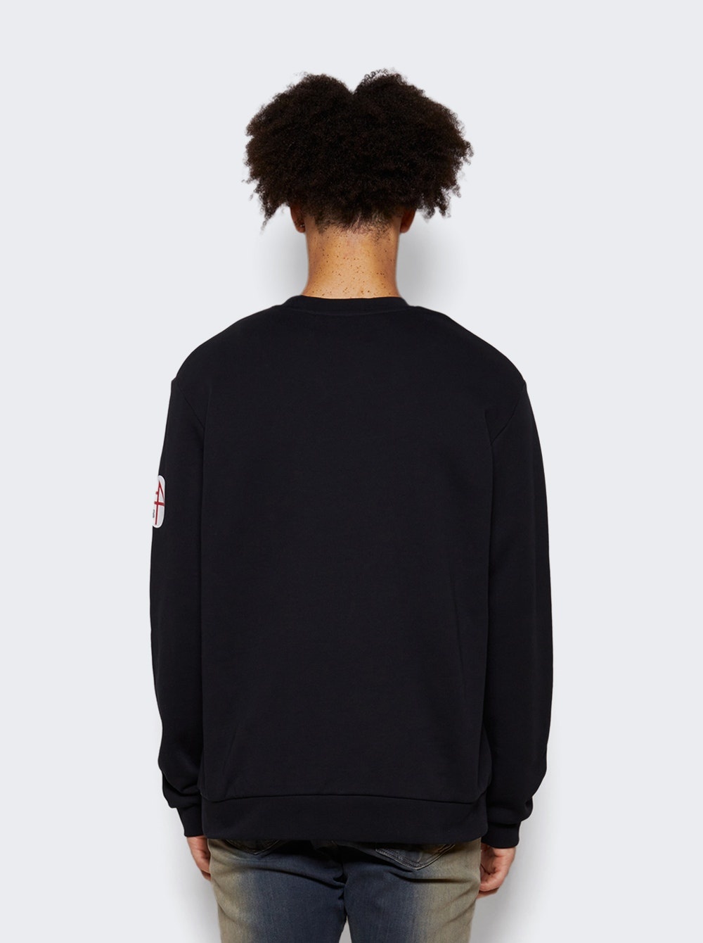 Printed Sweatshirt Black - 5