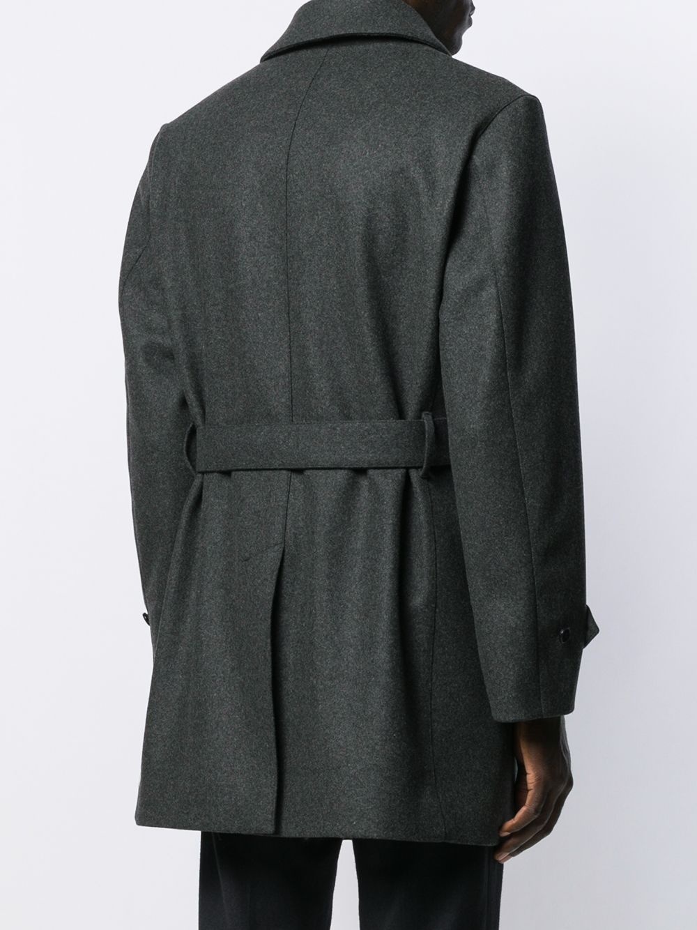 Fetlar wool short trench coat - 4