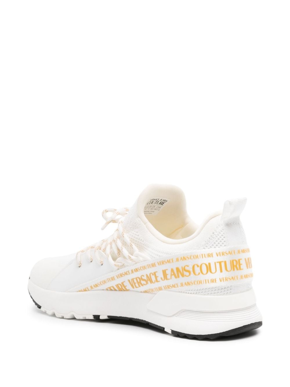 Dynamic logo-strap sneakers - 3