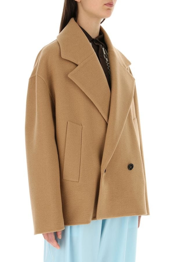 コート BOTTEGA VENETA Camel Cashmere Coat Cashmere coat Bottega Veneta Camel size 36 FR in Cashmere