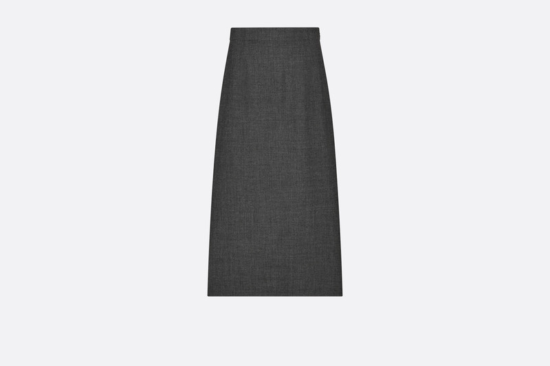 Straight Mid-Length Skirt 1