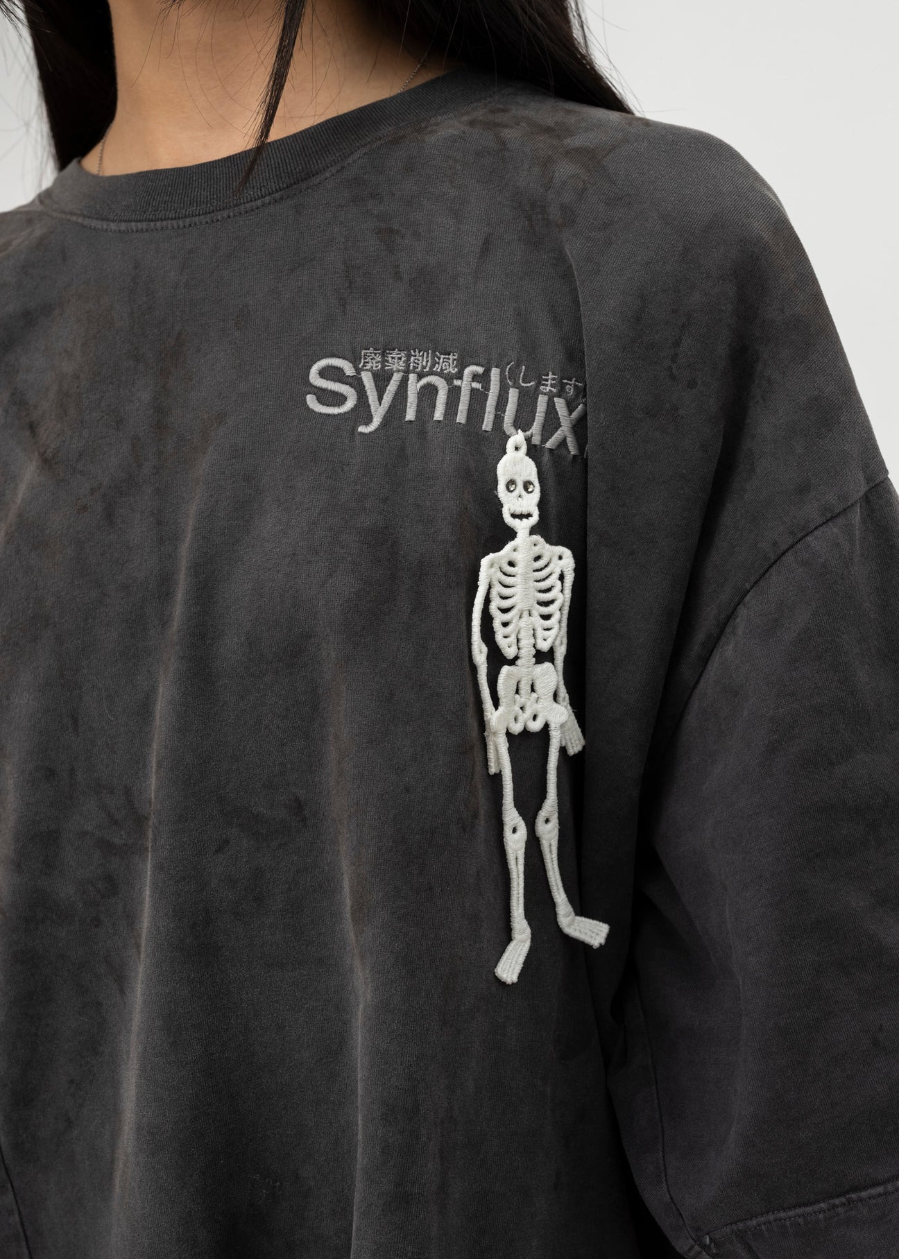 BLACK DOUBLET WASTE-REDUCING ALGORITHM T-SHIRT - 4