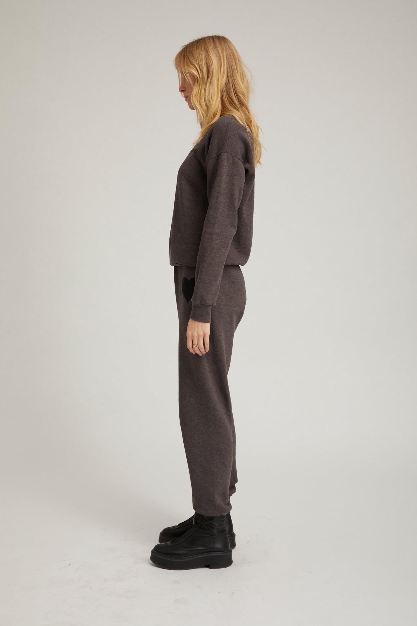 CHARCOAL LOGO SWEATSHIRT - 5