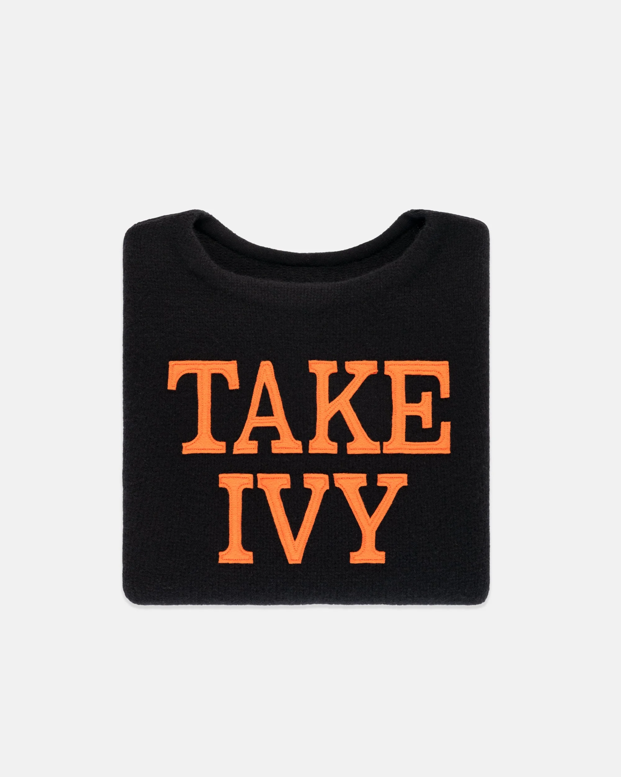 TAKE IVY STENCIL BOATNECK COTTON SWEATER - 1