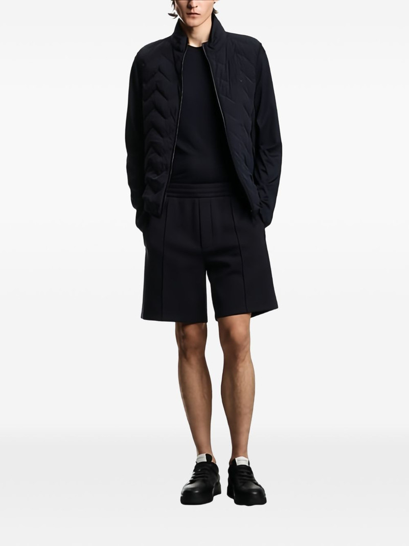 EMPORIO ARMANI seam-detail track shorts outlook