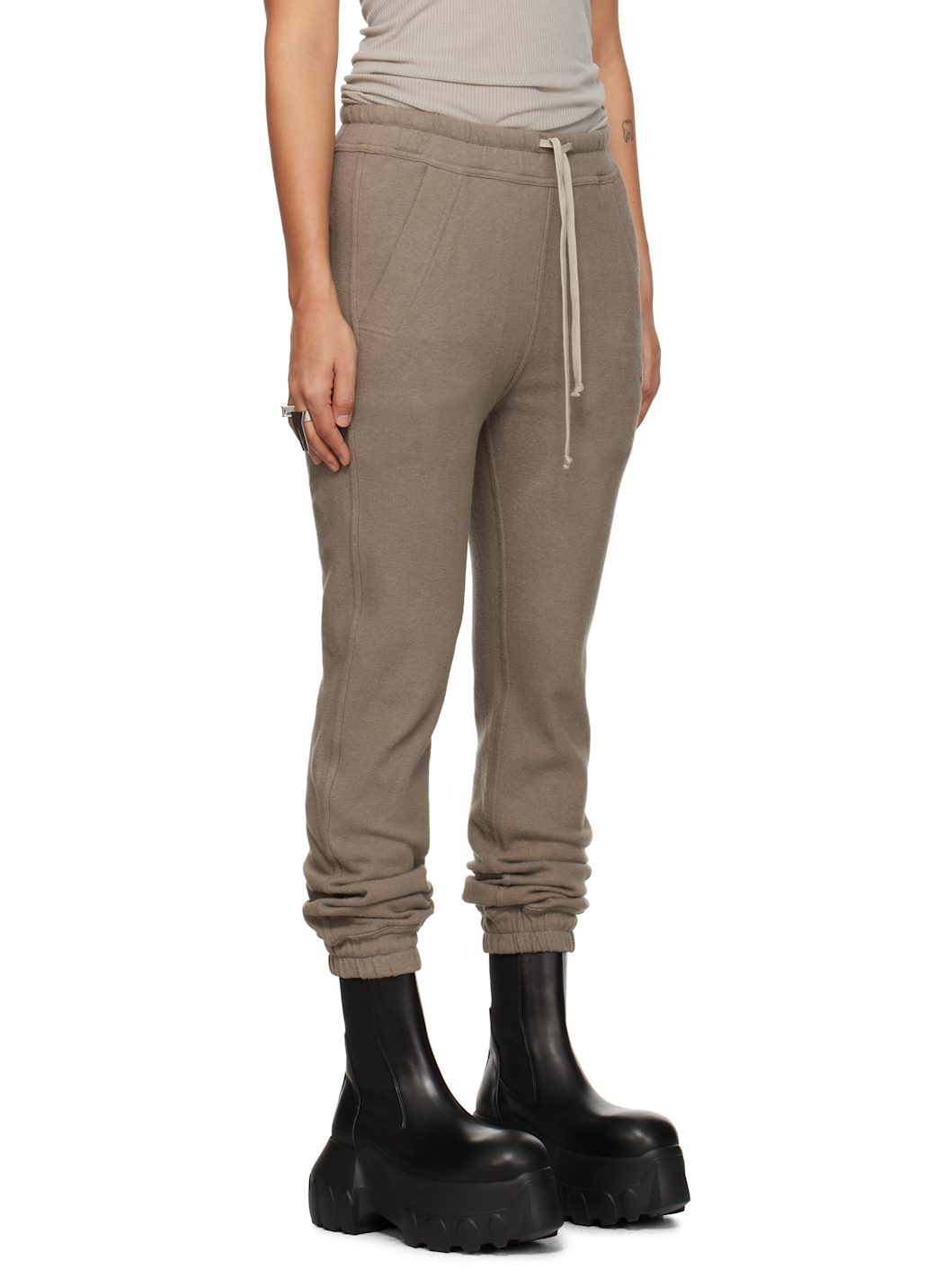 Moncler + Rick Owens Gray Jogger Sweatpants - 2