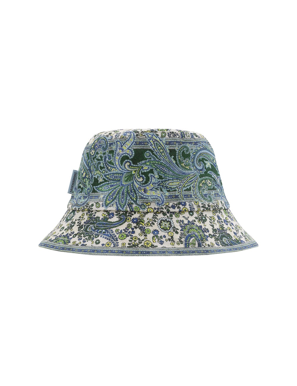 PRINTED CANVAS BUCKET HAT - 3