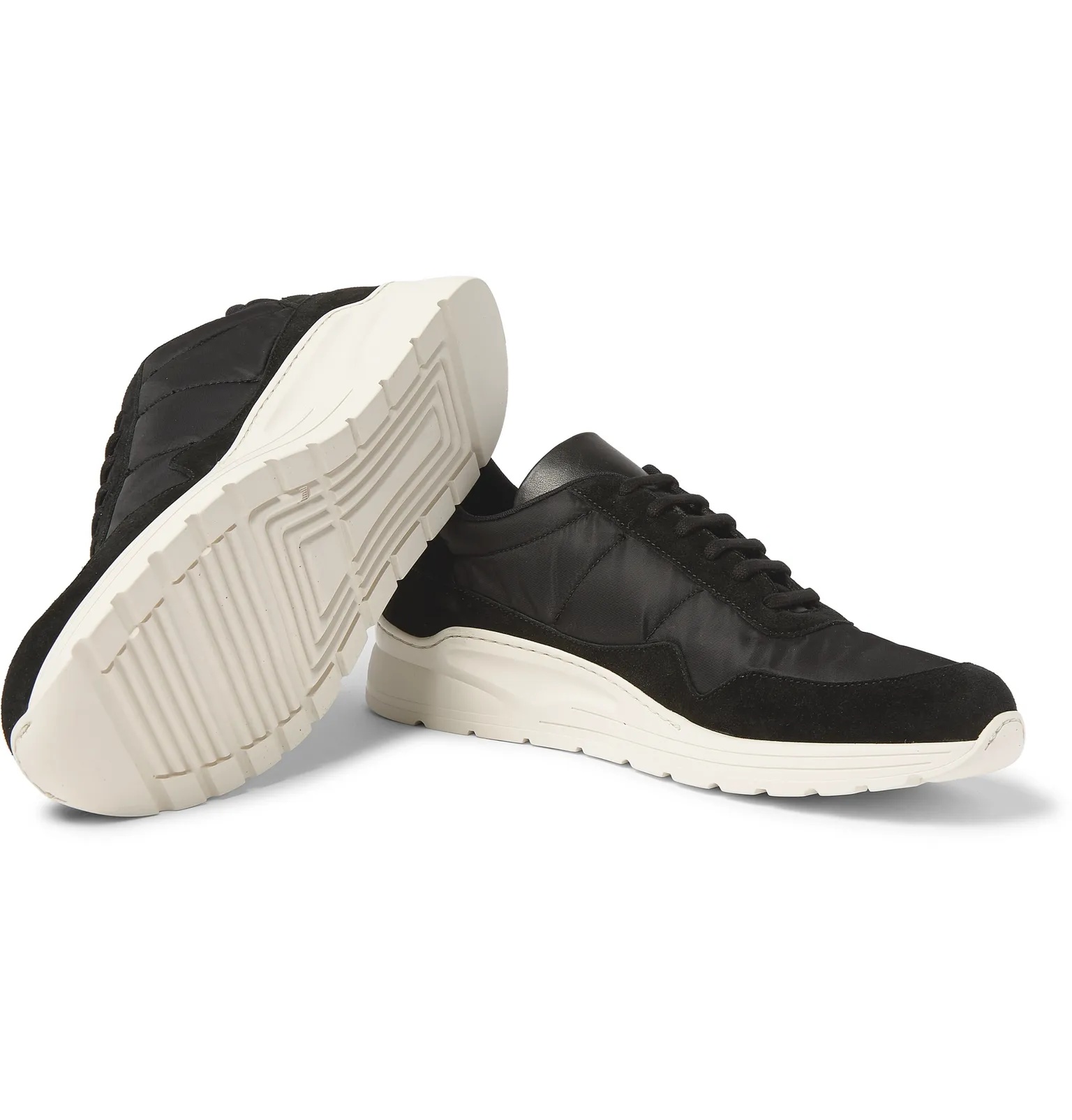 Cross Trainer Suede, Nylon and Leather Sneakers - 3