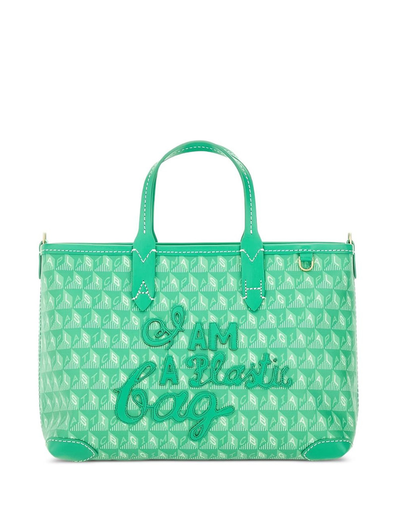 Anya Hindmarch xs I Am A Plastic Bag tote bag outlook