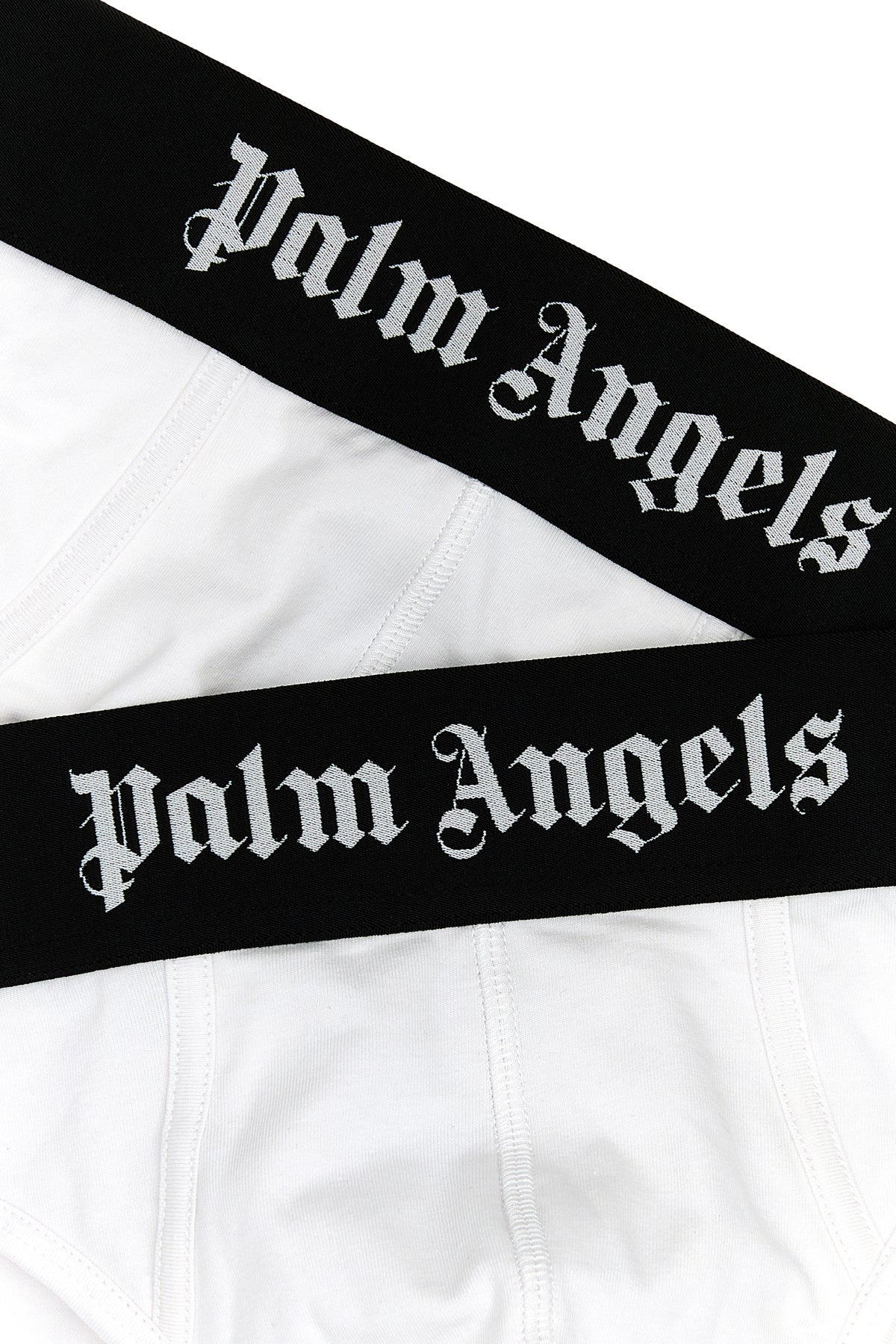 White stretch cotton brief set - 3