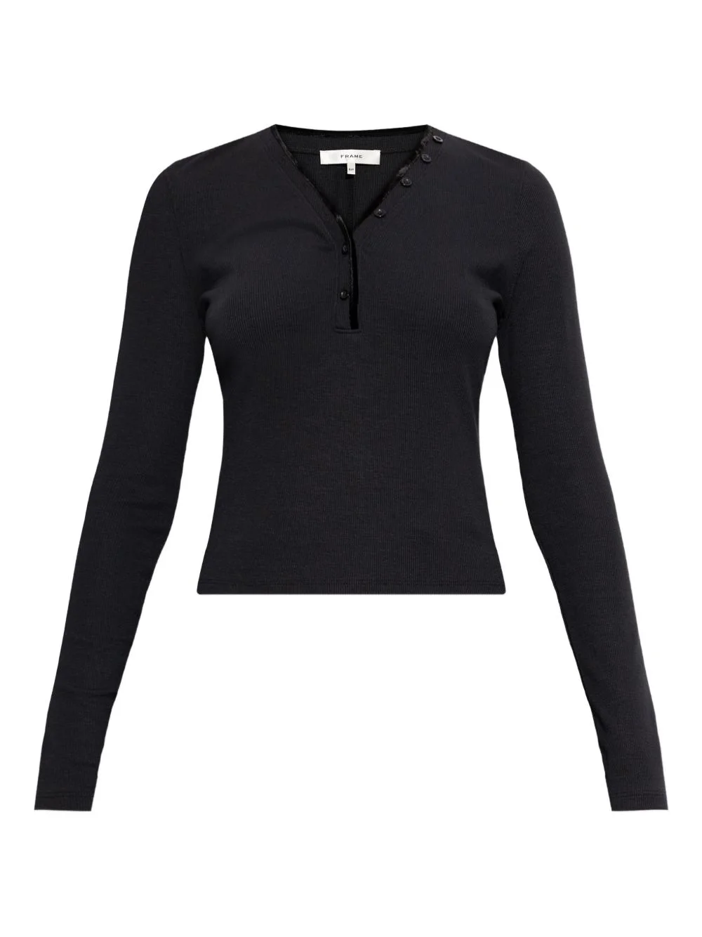 button ribbed top - 1