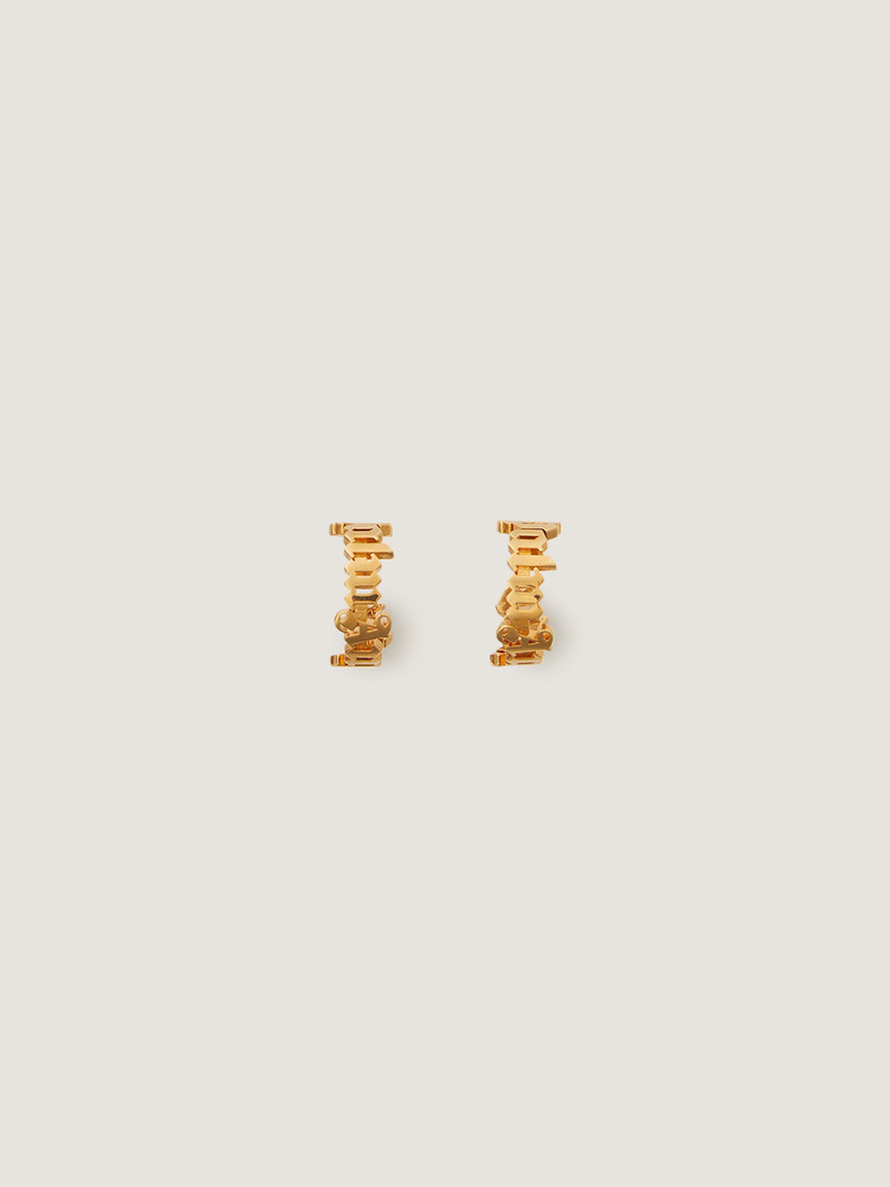 Classic Logo Earrings 1
