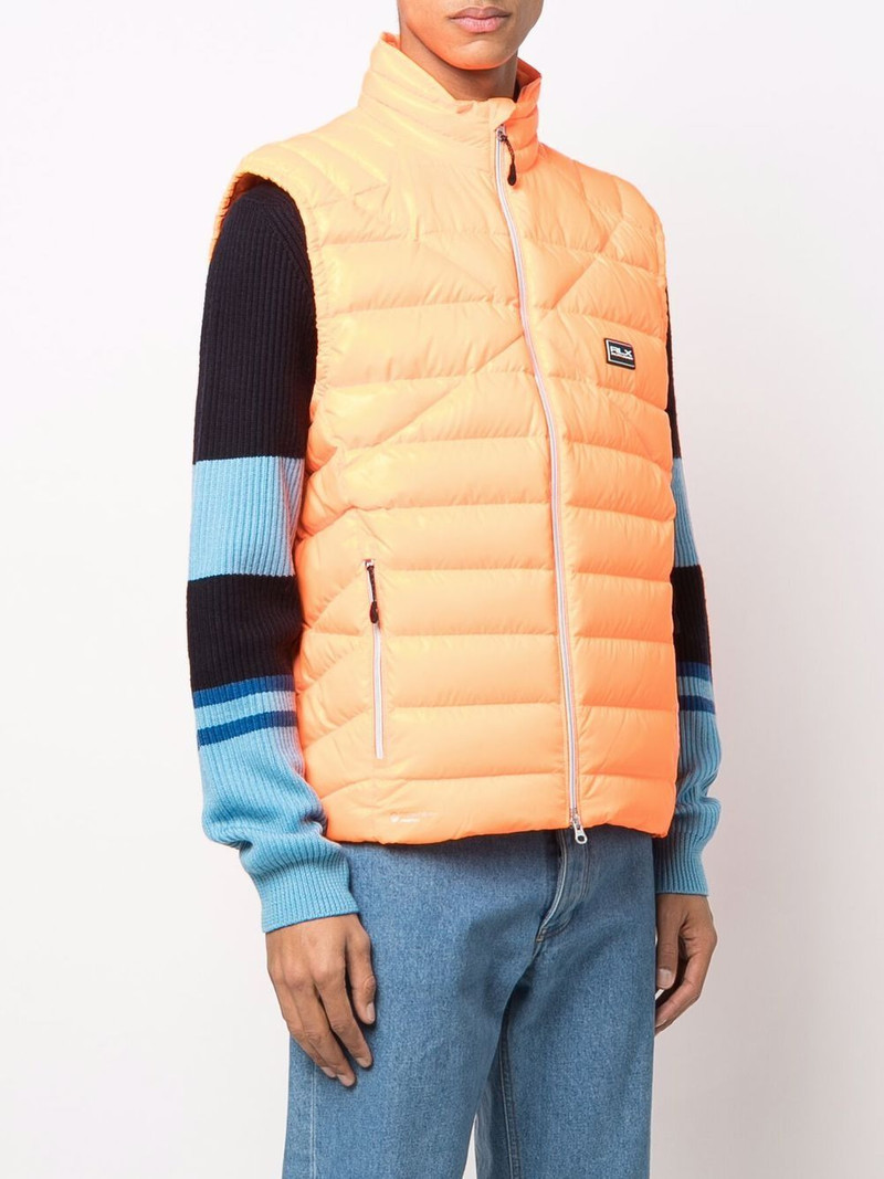 logo-patch padded gilet 3