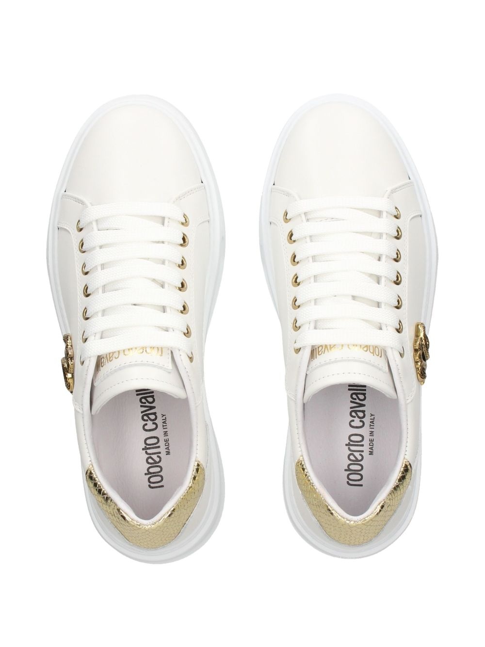 leather sneakers - 4