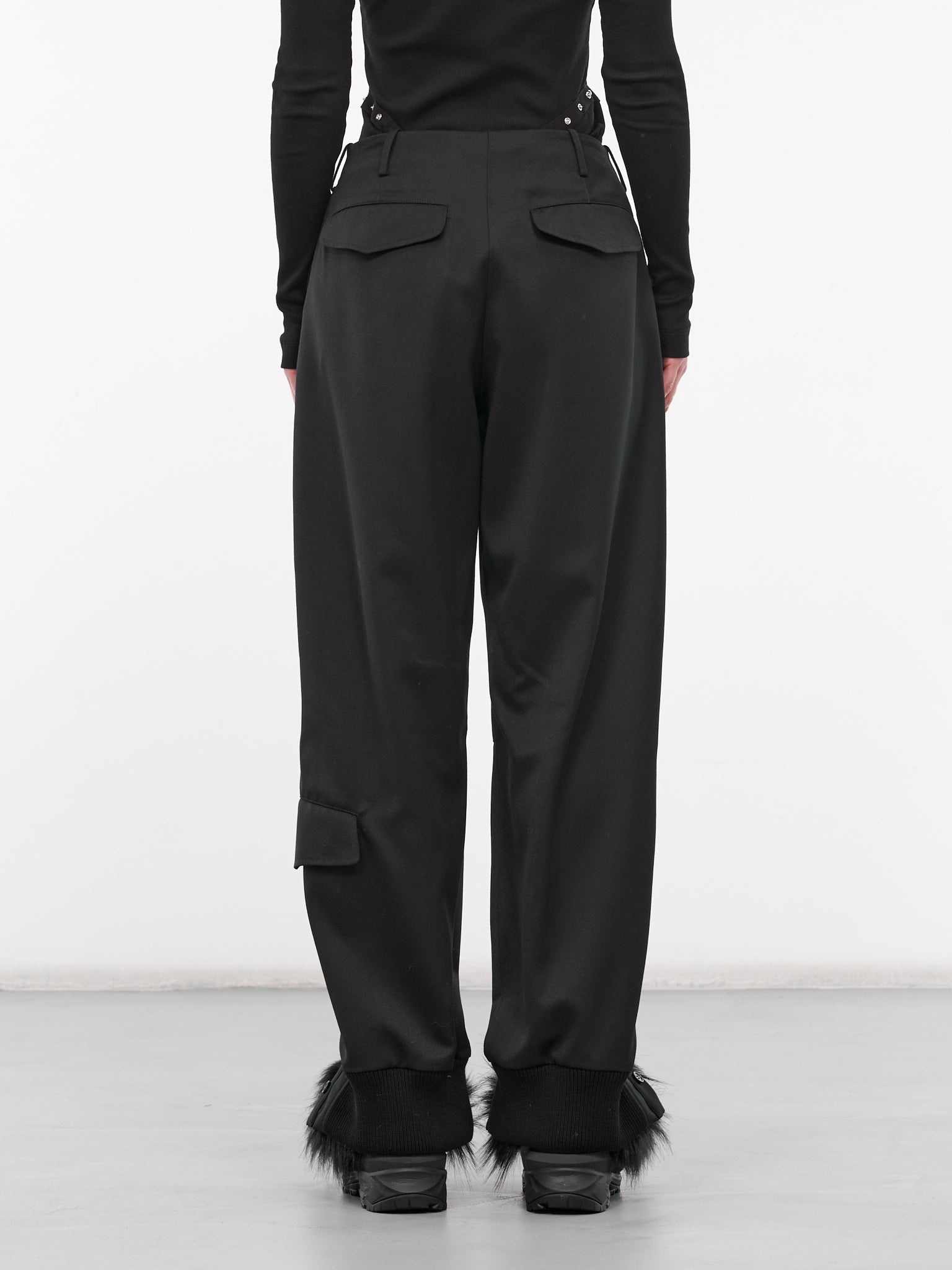 Button Placket Trousers - 3