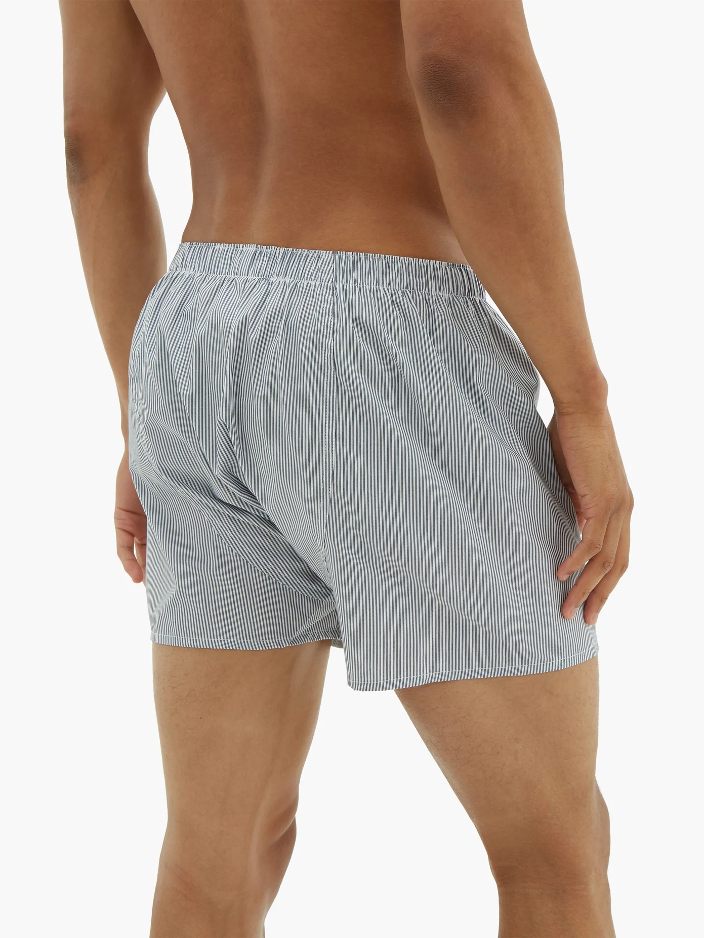 Striped cotton boxer shorts - 3