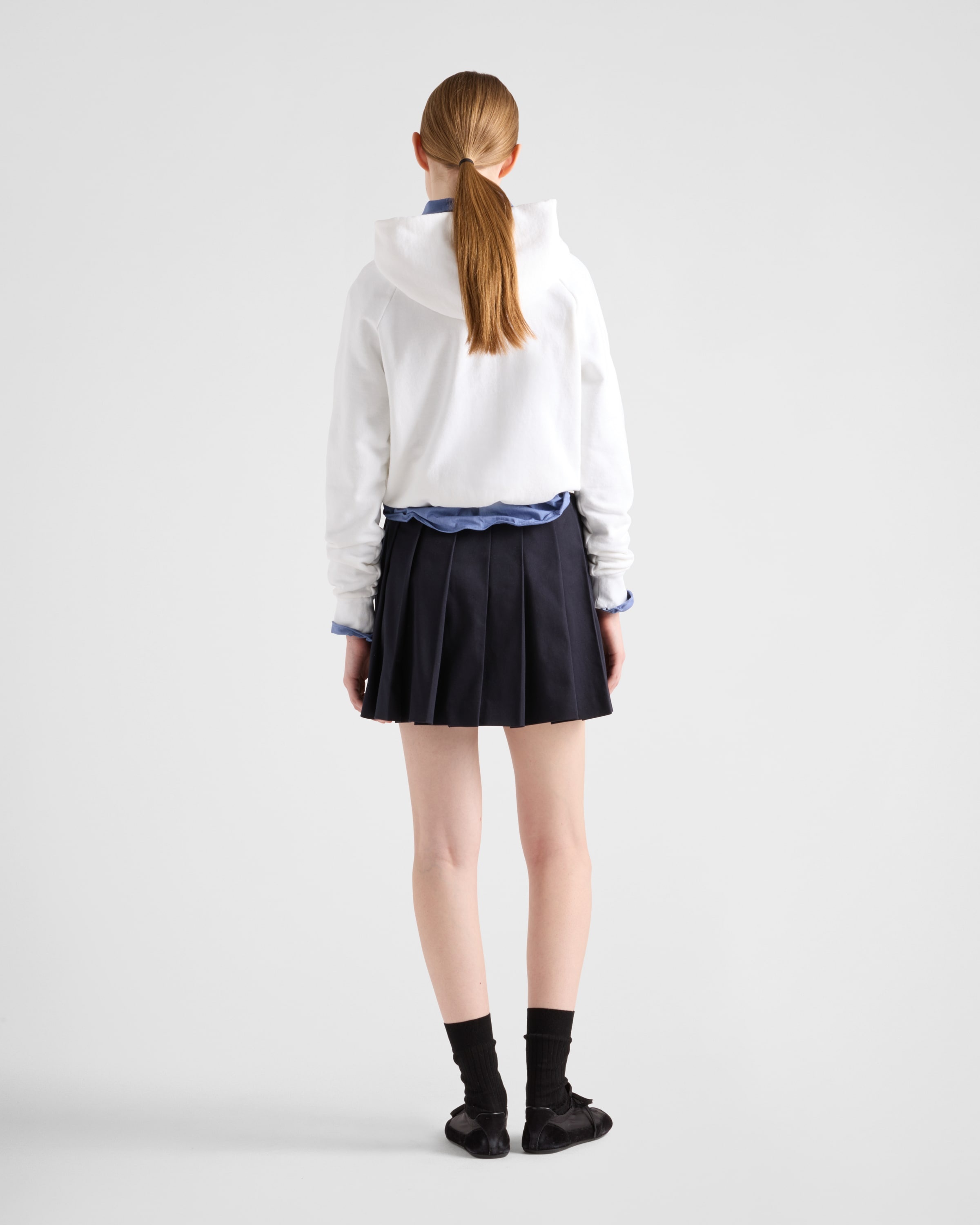 Cotton fleece hoodie - 5