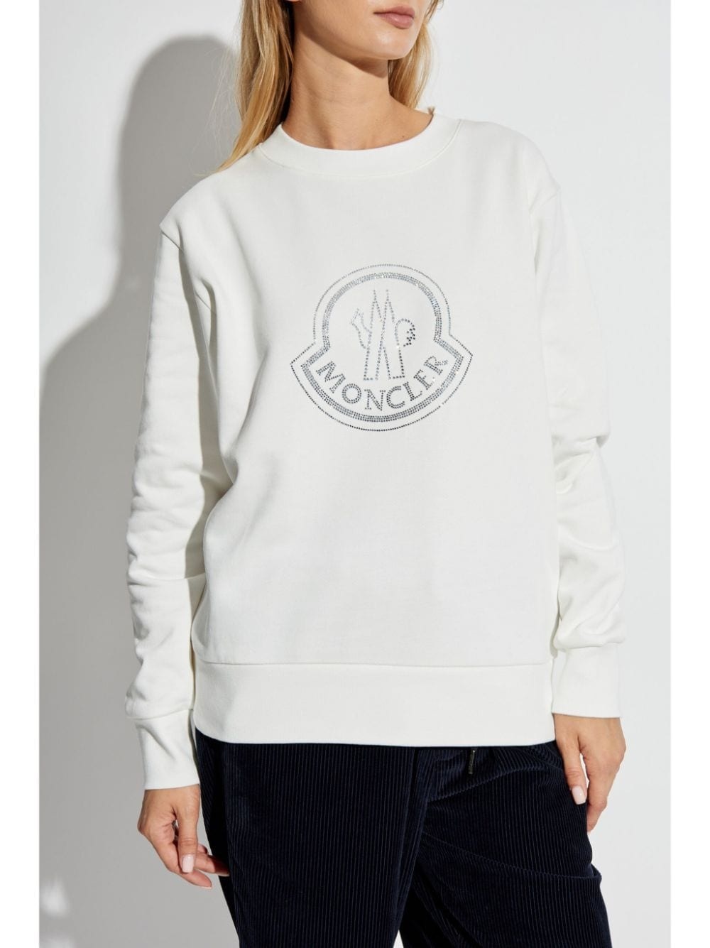 crystal-embellished sweatshirt - 3