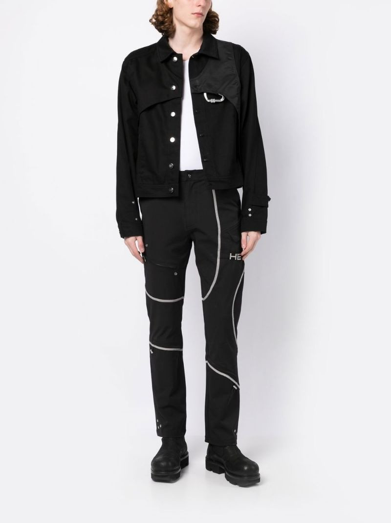 HELIOT EMIL™ panelled button-up cotton jacket outlook
