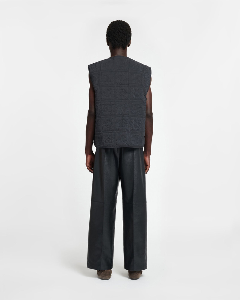 Quilted Tech Poplin Vest 3