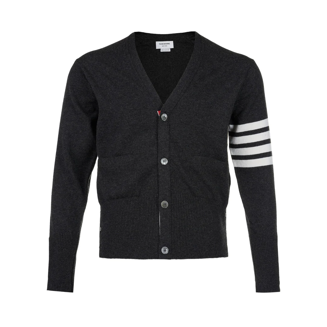 Classic V-Neck Cardigan - 1