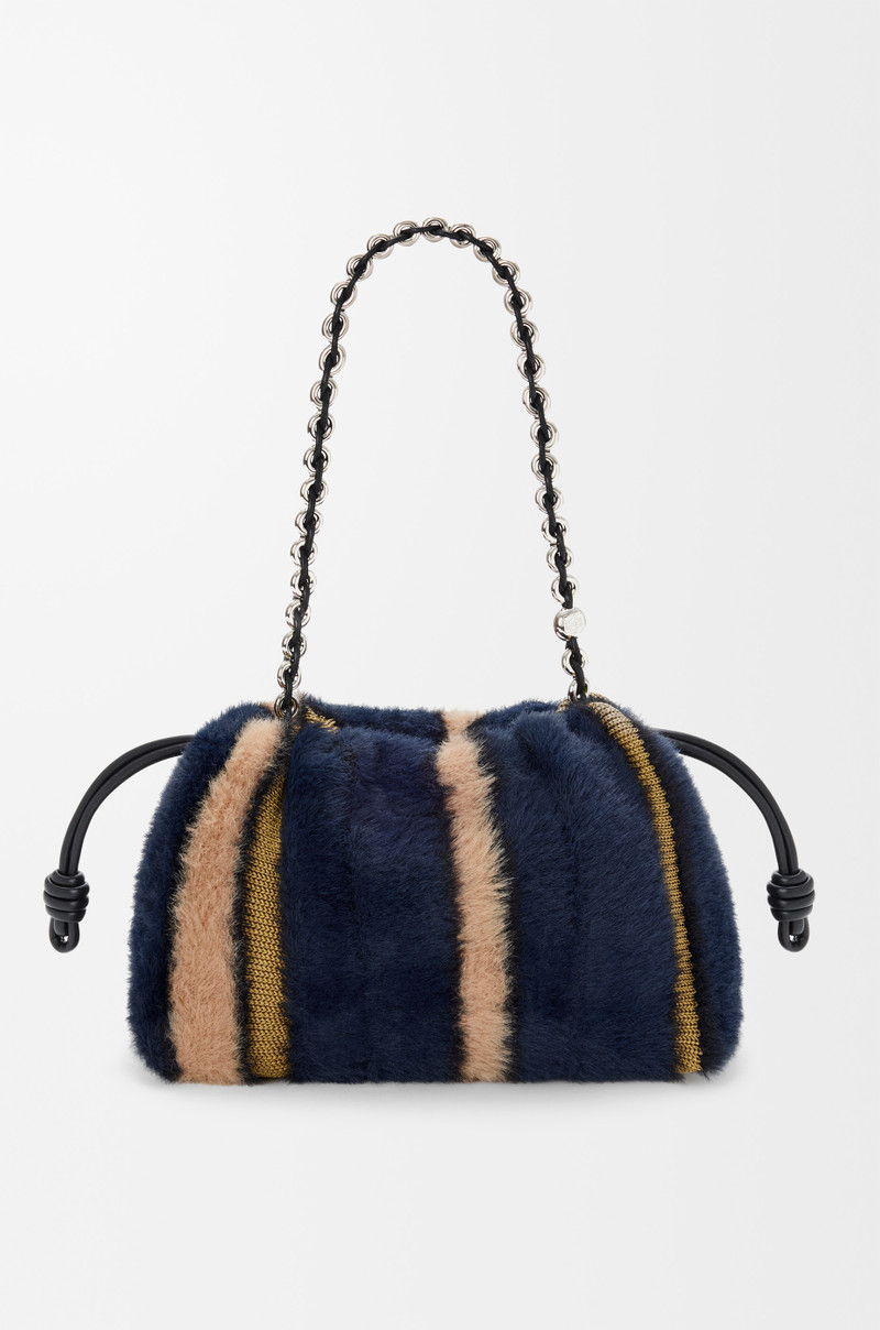 Medium Flamenco purse in jacquard knit 7
