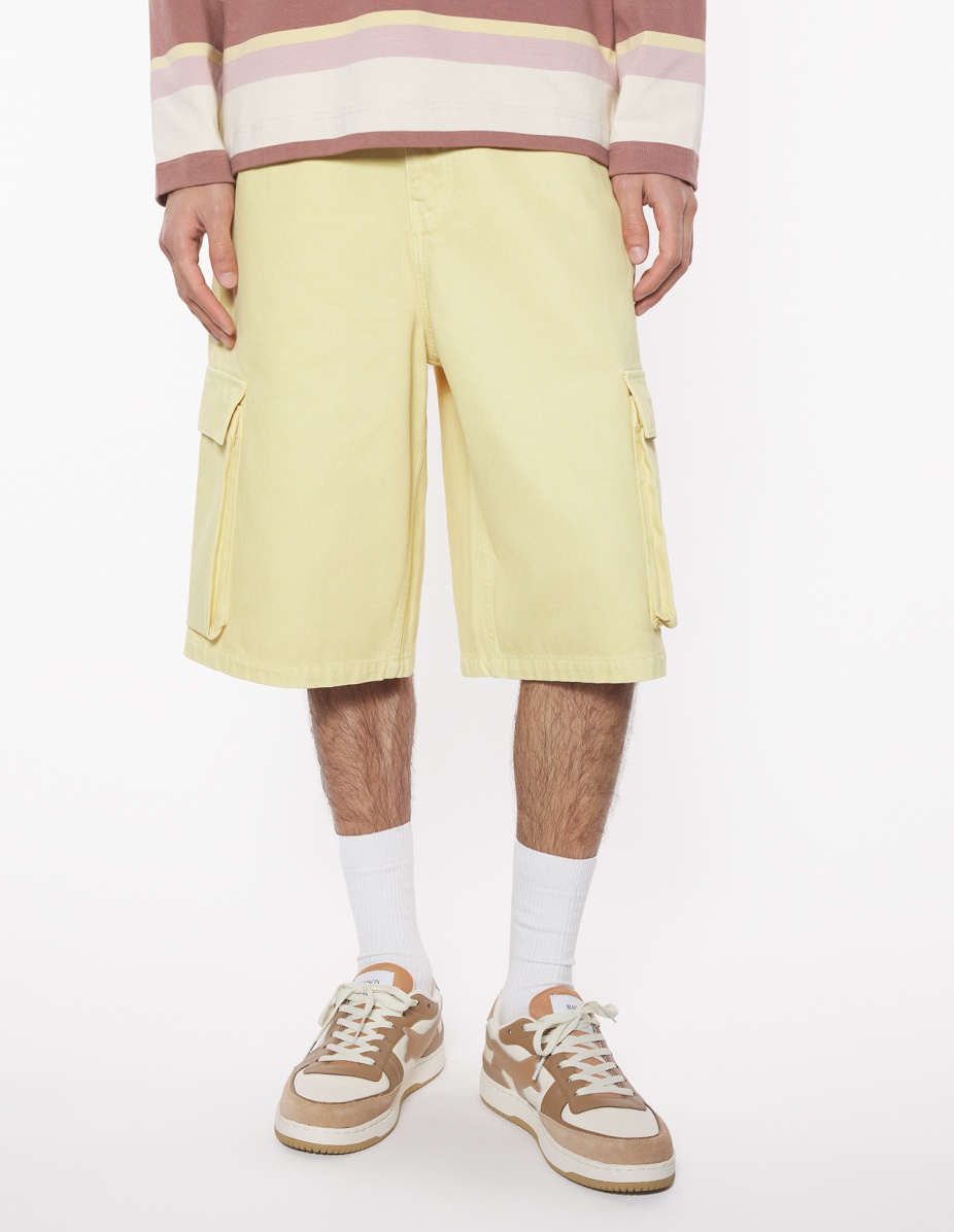 DENIM WORKWEAR SHORTS - 3