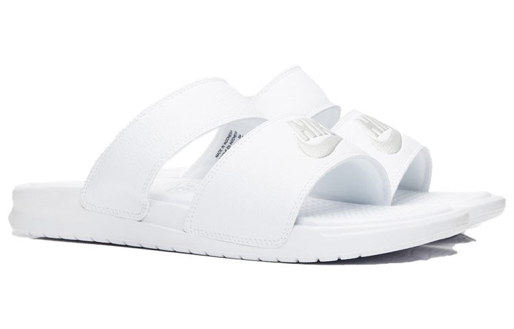 (WMNS) Nike Benassi Duo Ultra Slide 'White' 819717-100 - 3