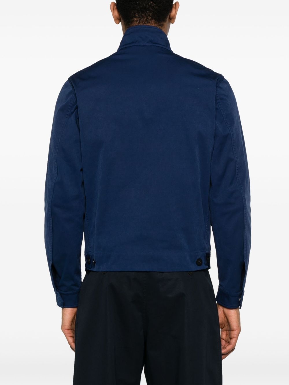 stand up-collar jacket - 4