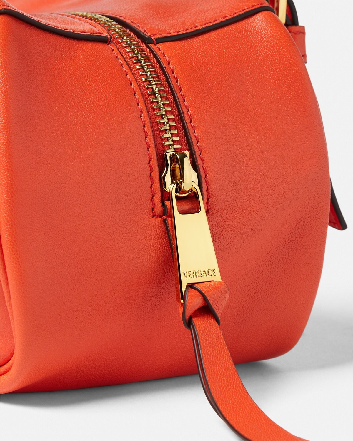 Versace Tag Bowling Shoulder Bag - 4