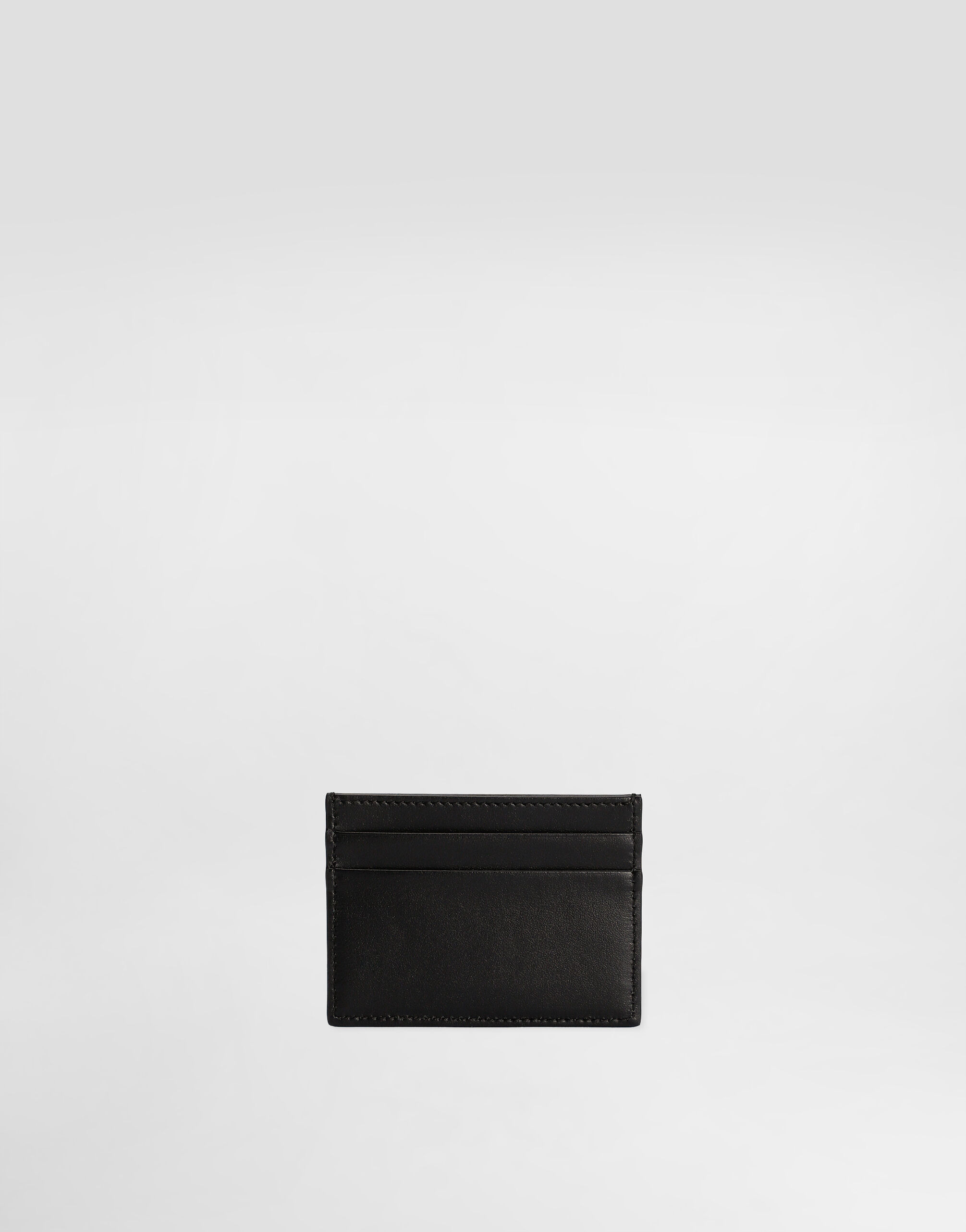 Calfskin nappa card holder with DG logo - 3