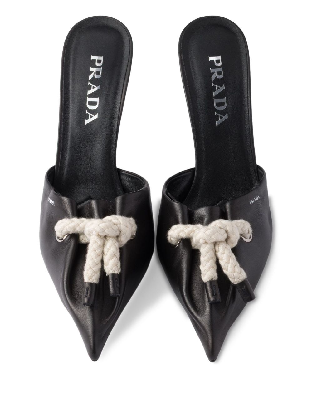 braided-detail mules - 4