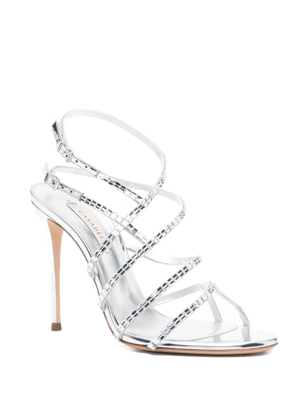 80mm Starsway Cage crystal-embellished stiletto pumps - 2