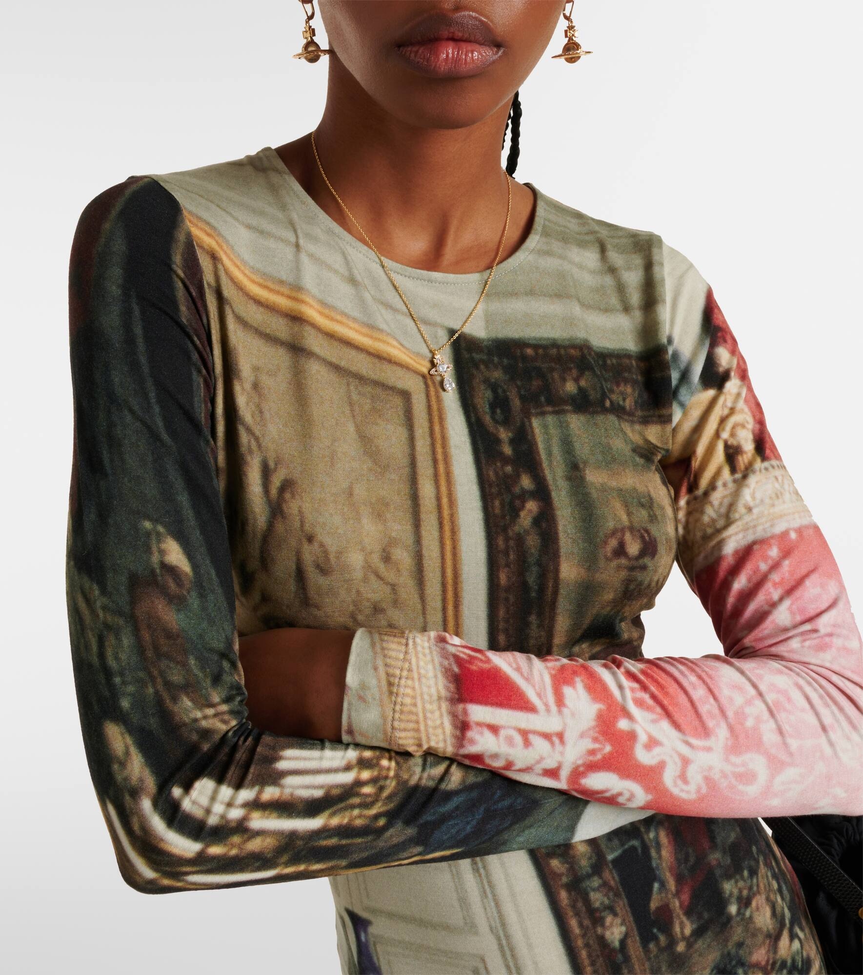 Boulle printed midi dress - 4