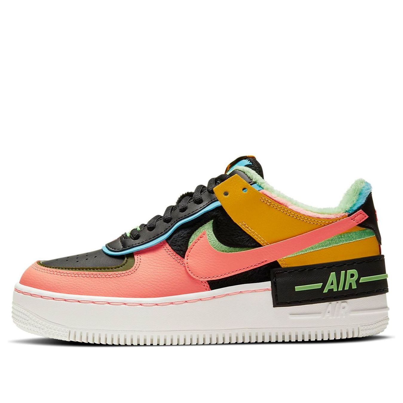 (WMNS) Nike Air Force 1 Shadow SE 'Solar Flare Atomic Pink' CT1985-700 - 1