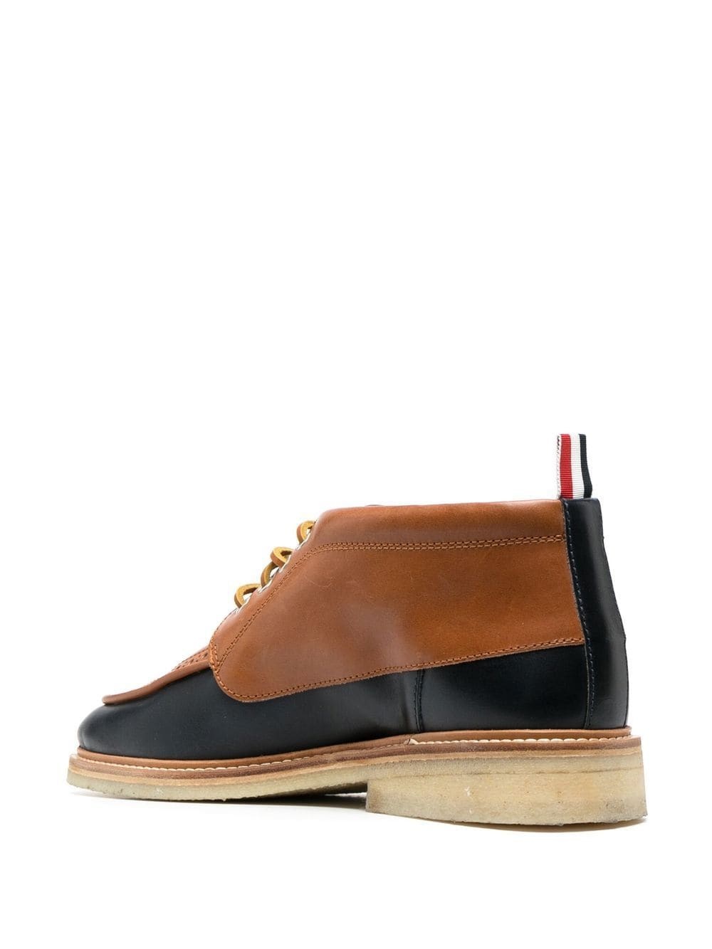 Top Deck two-tone Derby shoes - 3