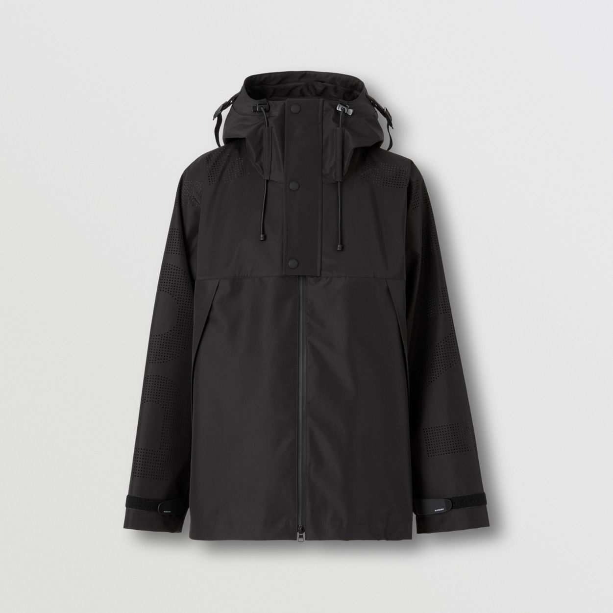 Perforated Logo Lightweight Hooded Jacket - 4